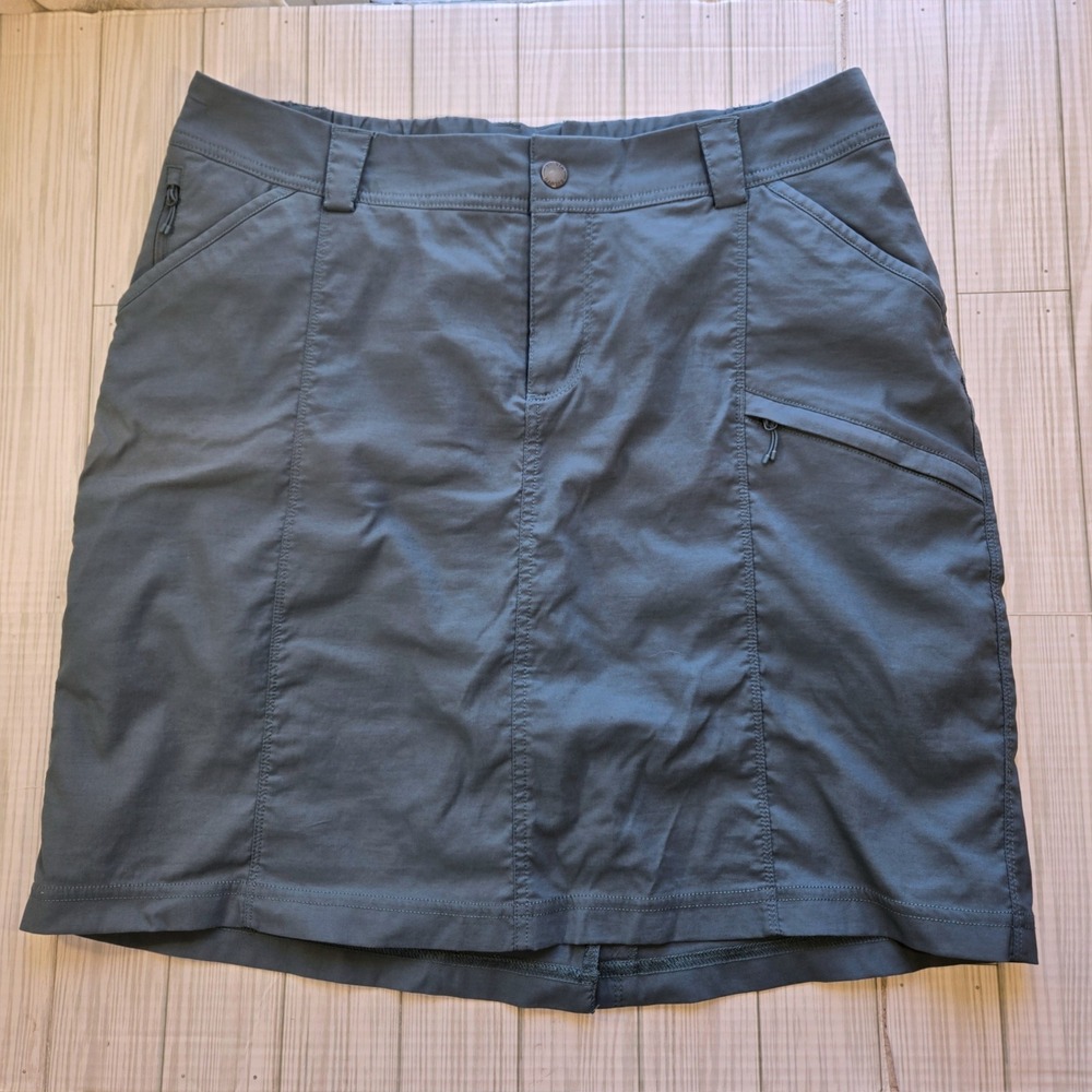 Duluth Trading Co‎ Blue Dry On The Fly Activewear Skort Skirt Women's Size 16